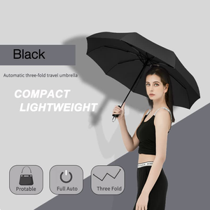 Promotional Folding <b>Umbrella</b> Personal Logo Sunshade Custom logo Compact Portable Rain Automatic <b>Windproof</b> <b>Umbrella</b> with logo - Product Image 2