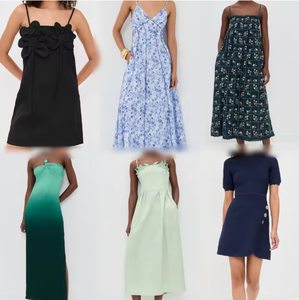 Abito Mini Estivo 2026 Tn Sexy Senza Maniche, Tinta Unita, Elegante e Casual - Product Image 1