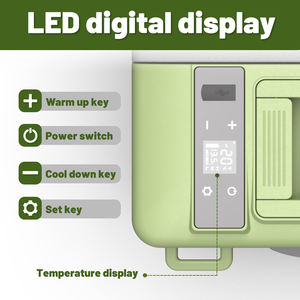 Pour Alpicool Y9E Mini <span class=keywords><strong>12</strong></span> <span class=keywords><strong>volts</strong></span> voiture réfrigérateur Portable <span class=keywords><strong>solaire</strong></span> extérieur réfrigérateur pour Camping et vente en gros Type de compresseur - Product Image 4