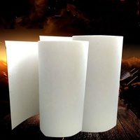 Papier en fibre polycristalline DK MAX Silicate d'alumine blanc imperméable Papier de laine en fibre céramique résistant au feu