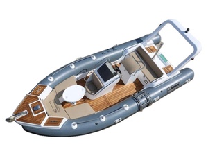 Gommone a Chiglia Rigida in PVC Orca Qingdao Haohai con Pontone, Console Centrale e Motore Jet per il Divertimento - Product Image 1