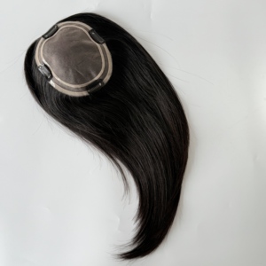 Perruques pour femmes 5.5*6.5 Mono, cheveux naturels, pour cheveux clairsemés, toupet féminin, couleur naturelle, densité 130% # NC - Product Image 1