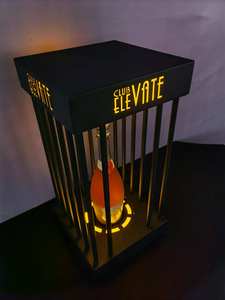 RICHSHINING Rechargeable Acrylique Led Glorifier Champagne Chandon Cage Présentoir De Bouteilles Pour Discothèques De Mariage Ktv Party - Product Image 4