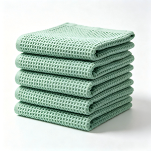 Soft <b>Microfiber</b> Dish <b>Towels</b> Quick Dry Multipurpose Kitchen Cleaning Rags Custom Size Available - Product Image 1