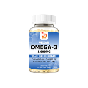 Gélules d'Oméga-3 OEM ODM, Acides Gras Oméga-3, Coenzyme Q10, Vitamine D3, Soutien à la Flexibilité, Soutien Cardiaque, Stimulation Cérébrale - Product Image 1