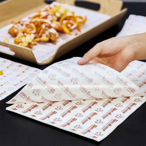 Papel de Hornear Ecológico Personalizado, Resistente a la Grasa, Impermeable, Desechable, para Envolver Alimentos, Pasteles, Pan, Papas Fritas, Patatas Fritas - Product Image 1