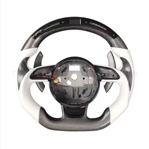 Modifikasi & Upgrade Setir LED Serat Karbon & Kulit Asli untuk <span class=keywords><strong>Audi</strong></span> A1 A3 A4L A5 A6L A7 Q2 Q3 <span class=keywords><strong>Q5</strong></span> Q7 - Product Image 5