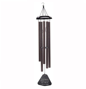 36 inches outdoor deep tone wind chimes adjustable personalized