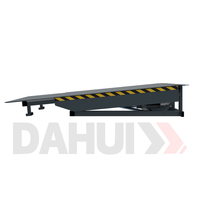 Rampe de chargement télescopique de 10 tonnes, rampe de quai extensible pour camions, pour entrepôt, usine, quai de chargement