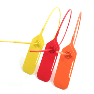 Étiquette plastique personnalisée à déchirure manuelle pour conteneur logistique et vêtements - Product Image 2