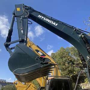 Excavadora de cadenas Hyundai 220LC-9S usada original de alta calidad de 22 toneladas, motor Cummins, modelo 2023, capacidad de cazo de 1.0m, excelente estado. - Product Image 4