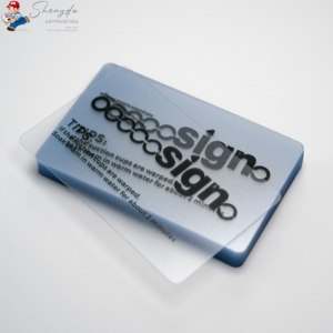 고급 유광 인쇄 로고 QR 코드 엽서 청첩장 감사 카드 신용 VIP 카드 PVC 플라스틱 명함 맞춤 제작 - Product Image 1