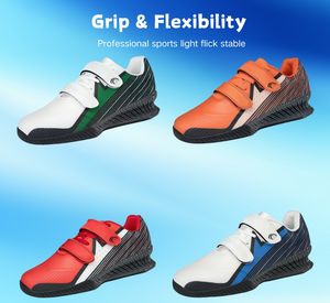 Chaussures <span class=keywords><strong>d</strong></span>'<span class=keywords><strong>haltérophilie</strong></span> de musculation Deadlift en cuir personnalisées en usine Oem bon marché professionnelles à hauts sommets - Product Image 5