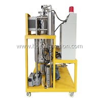 Nouvelle machine de purification d'huile hydraulique triphasée HOPU résistante au feu, purificateur d'huile à esters de phosphate, AC 380-415V, garantie 5 ans