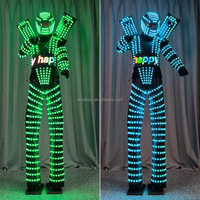 Quantité minimale de commande 1 pièces nouvelle LED saut costume échasses marcheur futur spectacle événement fête LED Universoul cirque échasses marcheurs danse Led Robot Costume