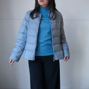 Chaqueta acolchada de alta calidad, lisa, impermeable, cálida para invierno, abrigo para mujer, para exteriores. - Product Image 6