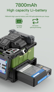 Fusionadora de Fibra Óptica Komshine FX39 de Seis Motores para Cable Troncal FTTH - Product Image 5