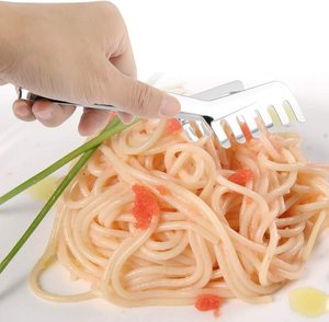 Directe Fabrieksverkoop Keukenrestaurant Roestvrijstalen Voedsel Kok <span class=keywords><strong>Tong</strong></span> Met Spaghetti Pastantang Keukengerei - Product Image 6