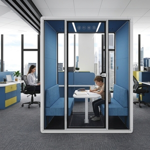 Cabina <span class=keywords><strong>de</strong></span> Lectura Insonorizada para el Hogar, Mini Cabina <span class=keywords><strong>de</strong></span> Estudio Silenciosa para Interiores - Product Image 4