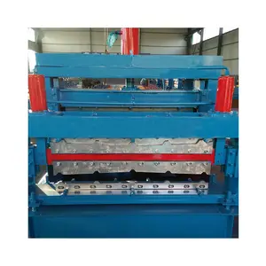 Roof Metal Cold Steel Roof Aluminium Step Tile trim Press Roll Forming Machine