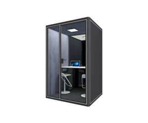 Cabina Telefónica <span class=keywords><strong>de</strong></span> Oficina con Estructura <span class=keywords><strong>de</strong></span> Acero Insonorizada <span class=keywords><strong>de</strong></span> Diseño Moderno con Marco <span class=keywords><strong>de</strong></span> Aluminio para Trabajo/Reuniones en Hoteles y Almacenes - Product Image 5