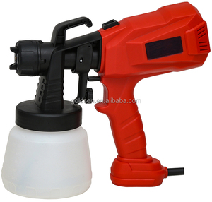 New 800Ml 400W Có Thể Tháo Rời Đầu Mini Cầm Tay Điện Điện Hvlp Không Có Không Khí Sơn Phun Giá Rẻ Nhà Hàng Rào Tường Sơn Phun Súng - Product Image 1