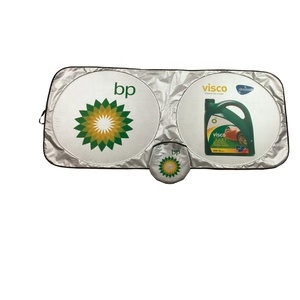 Chất Lượng Cao Tùy Chỉnh Bạc Polyester Xe Cửa Sổ Mặt Trời Bóng Râm Bạc Nylon Xe Cửa Sổ Che Nắng - Product Image 2