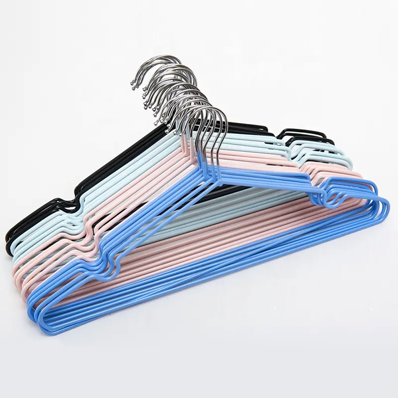 Rekabetçi fiyat giyim giyim metal tel askılar çamaşır kuru temizleme galvanizli çelik tel tel askılar