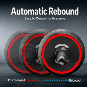 Roue Abdominale à Rebond Automatique – Appareil d'<span class=keywords><strong>Exercice</strong></span> Abdominal <span class=keywords><strong>pour</strong></span> <span class=keywords><strong>Perdre</strong></span> la Graisse <span class=keywords><strong>du</strong></span> <span class=keywords><strong>Ventre</strong></span> – Entraîneur Abdominal <span class=keywords><strong>pour</strong></span> la Maison – Entraînement <span class=keywords><strong>de</strong></span> Fitness à Domicile - Product Image 2