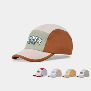 Landfond Sombrero para niños Color bloqueado Transpirable Secado rápido Pato <span class=keywords><strong>Lengua</strong></span> Sombrero de béisbol para niños y niñas - Product Image 2