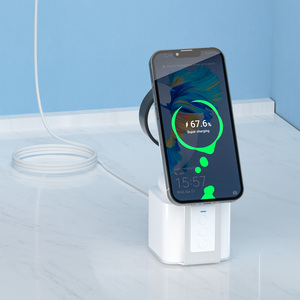 WAWEIS 2024 Meilleure station de charge électrique sans fil 4-en-1 Protection OVP pour haut-parleur BT pour iPhone 15/14/13 pour <span class=keywords><strong>Apple</strong></span> <span class=keywords><strong>Watch</strong></span> for Air - Product Image 3