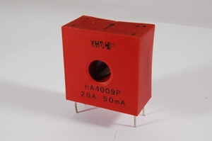 Capteur de courant à effet Hall en boucle fermée YHDC 20A-100A, transducteur de courant HA4009, type de montage sur circuit imprimé, alimentation double +/-15V - Product Image 3