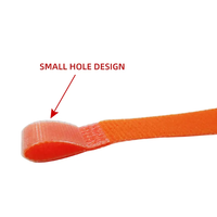 2026 Sangle de fixation de câble en forme de P, réglable et personnalisable, en nylon auto-agrippant