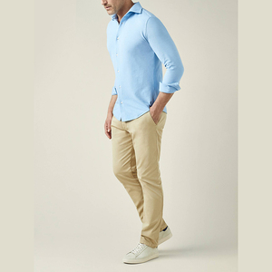 Vente en gros <span class=keywords><strong>Chemise</strong></span> homme en coton 100 <span class=keywords><strong>blanc</strong></span> garçon, <span class=keywords><strong>chemise</strong></span> homme en <span class=keywords><strong>lin</strong></span> personnalisée Camisa Lino chemises à manches longues surdimensionnées/ - Product Image 5