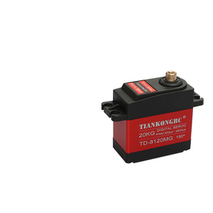 Mô-men Xoắn Cao TD-8120MG 20Kg 8.4V Không Thấm Nước 180/270/360 Kim Loại Bánh Răng Kỹ Thuật Số Động Cơ Servo Cho <span class=keywords><strong>Robot</strong></span> 1/8 1/10 1/12 RC Xe Thuyền Máy Bay - Product Image 4