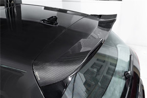 Kit carrosserie pour Volkswagen Golf 8 GTI, style Shyl amélioré, en fibre de carbone, comprenant lèvre avant, jupes latérales, diffuseur et spoiler - Product Image 2