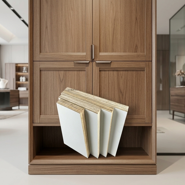 Waterproof Melamine Plywood E0 Grade Eucalyptus Plywood Sheets for Commercial Furniture Projects