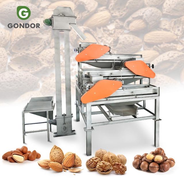 Pistachio Efficient Inchi Sacha Seed Hazelnut Almond Peeling Dehulling Broken Hulling Pine Nut Shell Machine