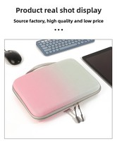 Sac de rangement pour tablette personnalisable, universel, en EVA, résistant aux chutes, design moderne et minimaliste