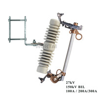 Interruptor de Fusible de Porcelana de 27kV 110BIL para Exteriores, con Función de Corte y Desconexión de Carga