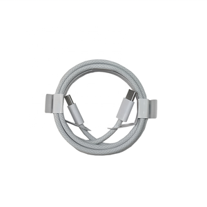 Venta al por mayor de cable de nailon trenzado de 1M, 2M, 3 pies y 6 pies de carga rápida tipo C Cables de datos para iPhone15, teléfonos Samsung, tabletas, auriculares - Product Image 2