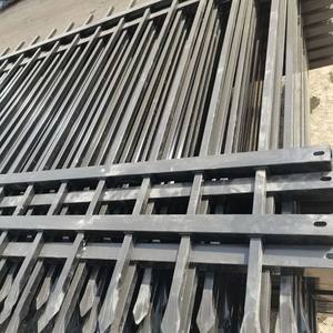 Valla de jardín de acero negro de alta calidad-Valla de jardín negra de altura y ancho personalizable Valla DE SEGURIDAD negra para área residencial - Product Image 5