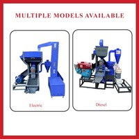 Machine de décorticage et de séparation du riz à haute performance, processus de meulage moderne à économie d'énergie, pour une élimination efficace des coques et des son de riz