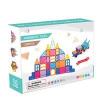 Sıcak satış Mini 120 adet yapı manyetik bloklar mevcut özelleştirme eğitici oyuncaklar çocuklar için