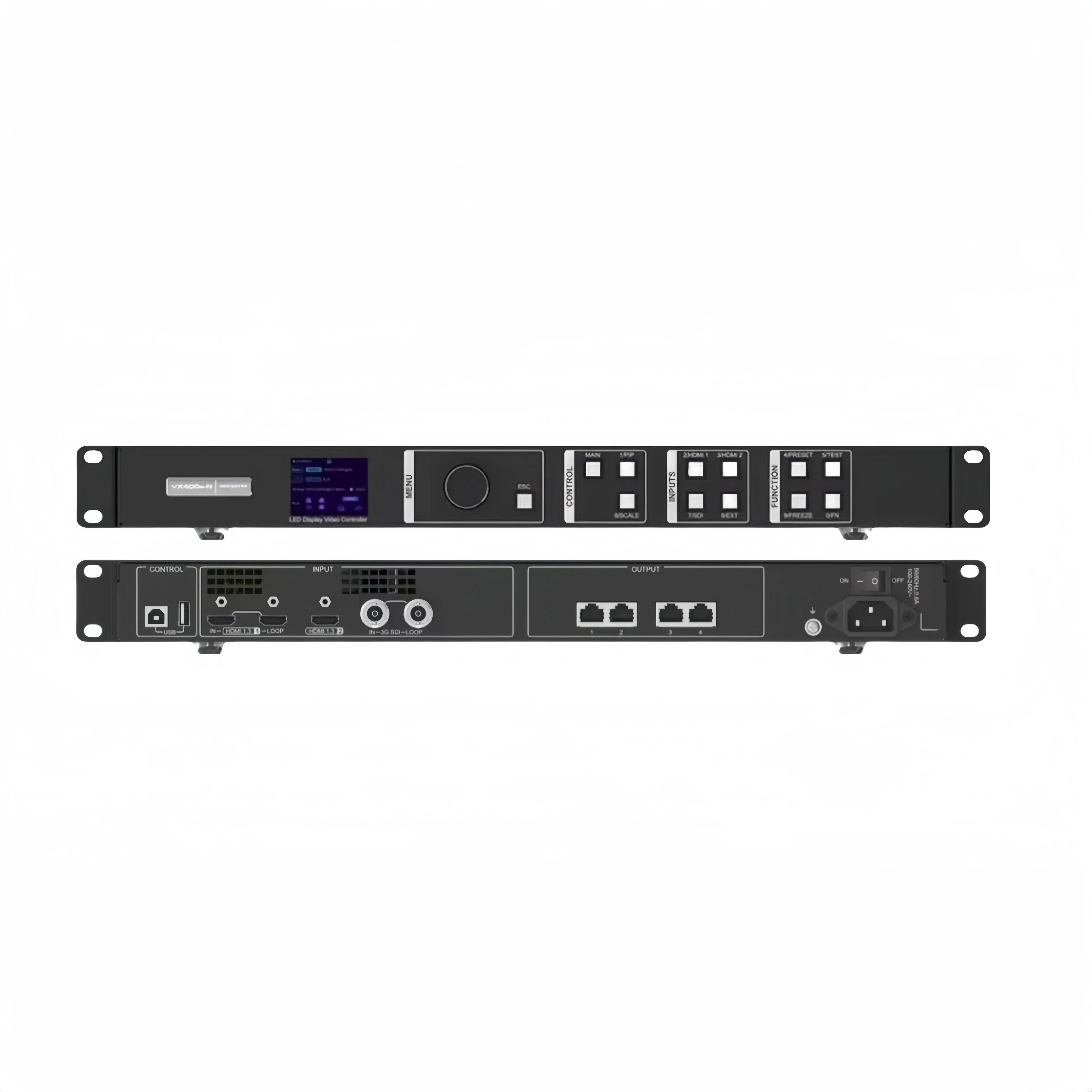 VX400S-N tất cả-trong-một cho thuê dẫn hiển thị điều khiển novastar ngoài trời trong nhà dẫn hiển thị video Bộ vi xử lý