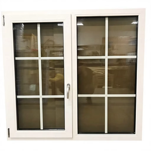 Fenêtres et portes en aluminium extrudé de haute qualité, à ossature arquée française, avec caissons, pour maison - Product Image 1