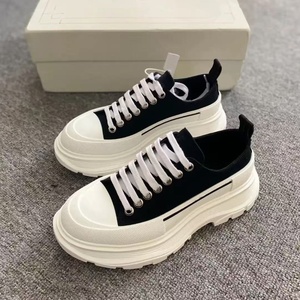 Black Canvas Platform <b>Shoes</b> Famous Brand Women'S <b>Shoes</b> Anti Slip And Durable Trendy Style - Product Image 1