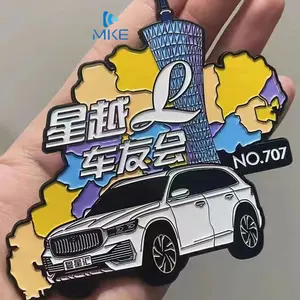 Emblemi auto personalizzati per auto in metallo per auto