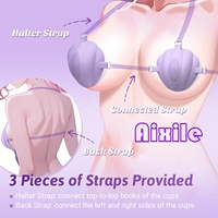 Nippel-Vibrator mit Riemen Tragbare Nippel-Spielzeuge für Frauen APP-Vibratoren Erwachsenen-Spielzeug Vibrierender Nippel-Sauger Sexspielzeug für Paare