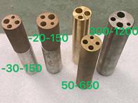 -30 hingga 150C termokopel layar sentuh suhu rendah Pt100 termometer Bimetal tungku kalibrasi tipe kering